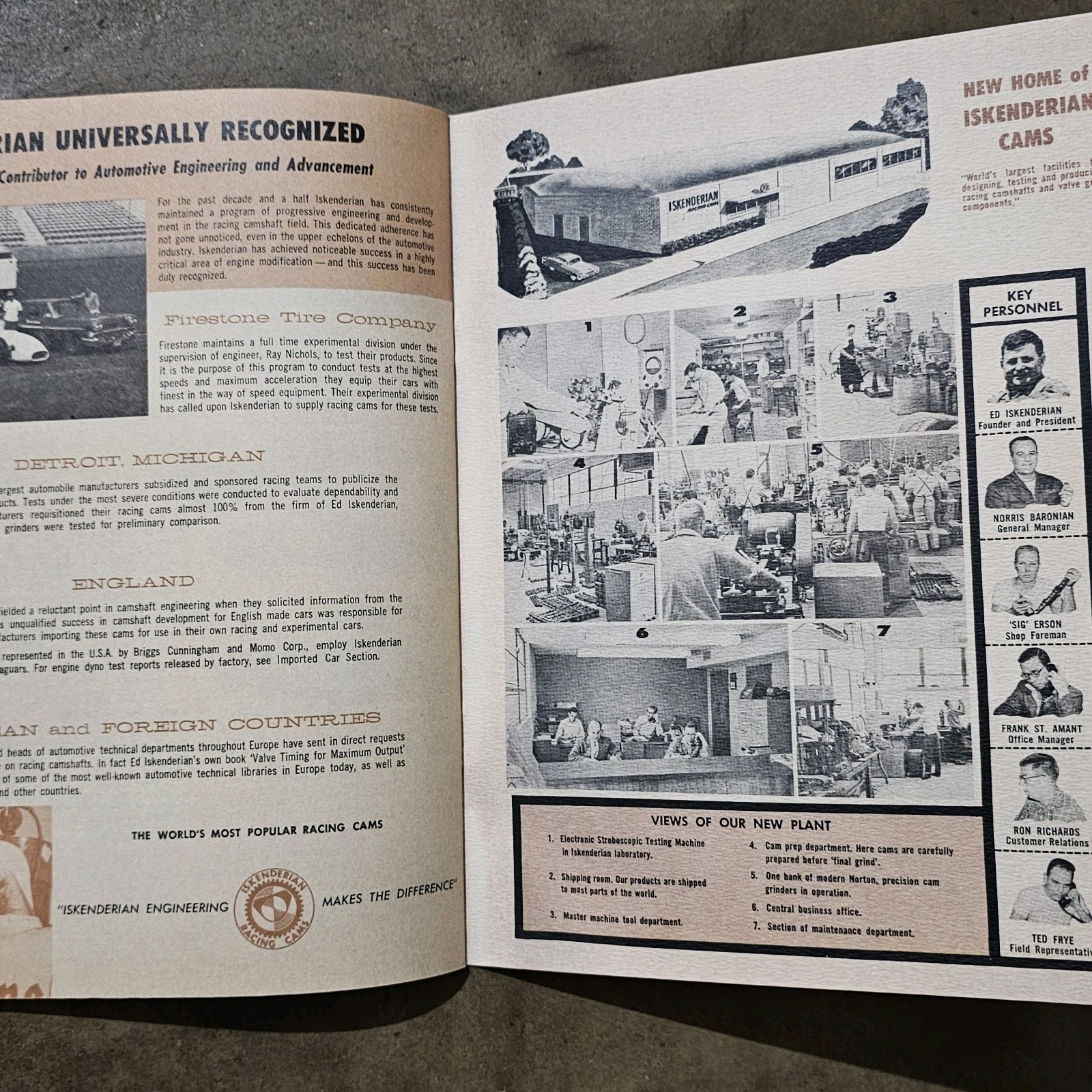 1960's ISKY Catalog Iskenderian Cams Hot Rod Drag Racing SCTA NHRA Gasser Auto