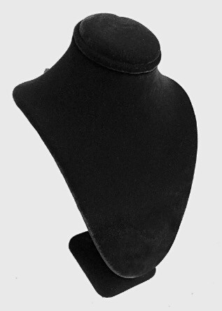 7 1/2" Tall Neckform - NECKLACE Display Bust Showcase Display Jewelry Bust Stand