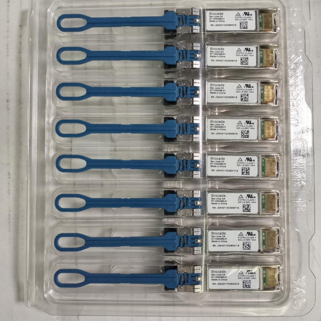 Used Brocade 57-1000486-01 32GB 10KM LW SECURE SFP XBR-000438