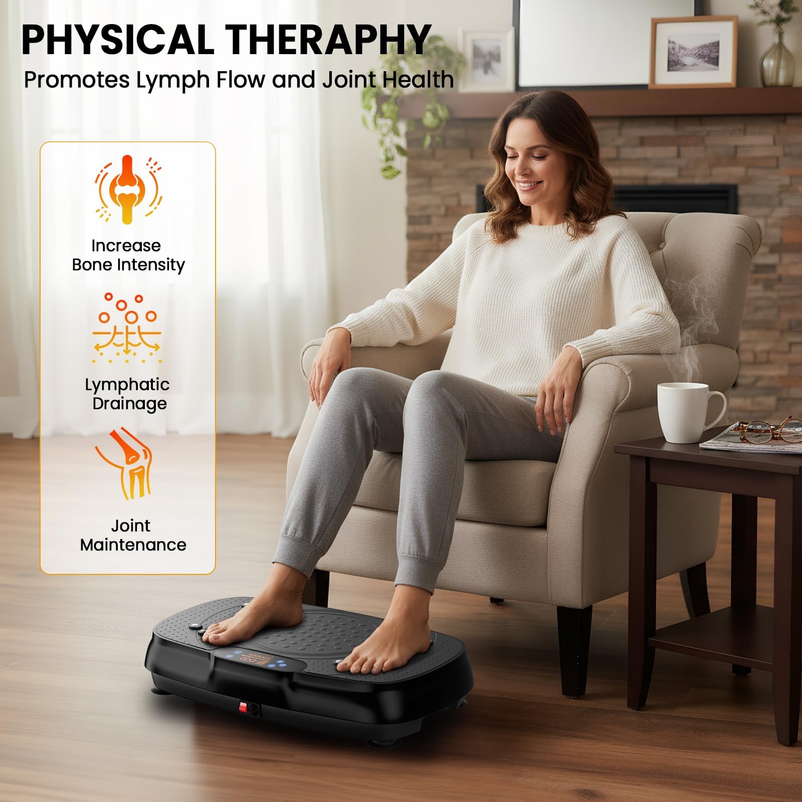 Vibration Plate Exercise Machine: Vibrating Plates for Weight Loss and Lympha...