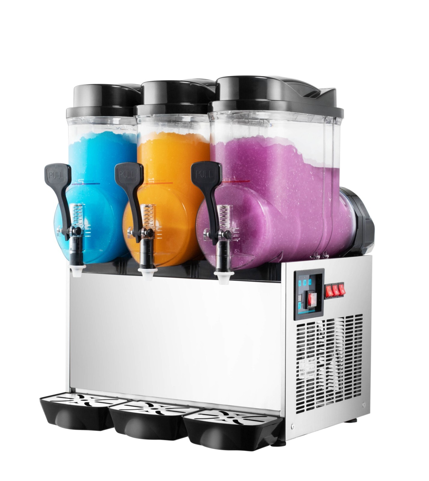 TECSPACE Commercial 1/2/3 Tank 15/30/45L Frozen Drink Slushy Making Machine USA