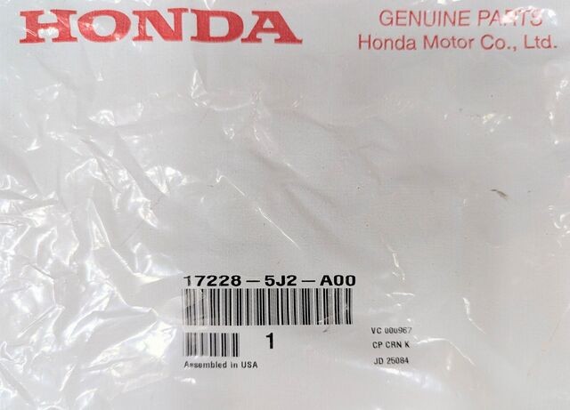 2015-2020 Genuine Acura TLX - Tube Air Flow 17228-5J2-A00