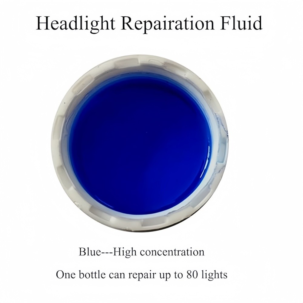 Car Headlight Restoration Kit Polymer Chemical Polishing Repair Liquid 300g Set