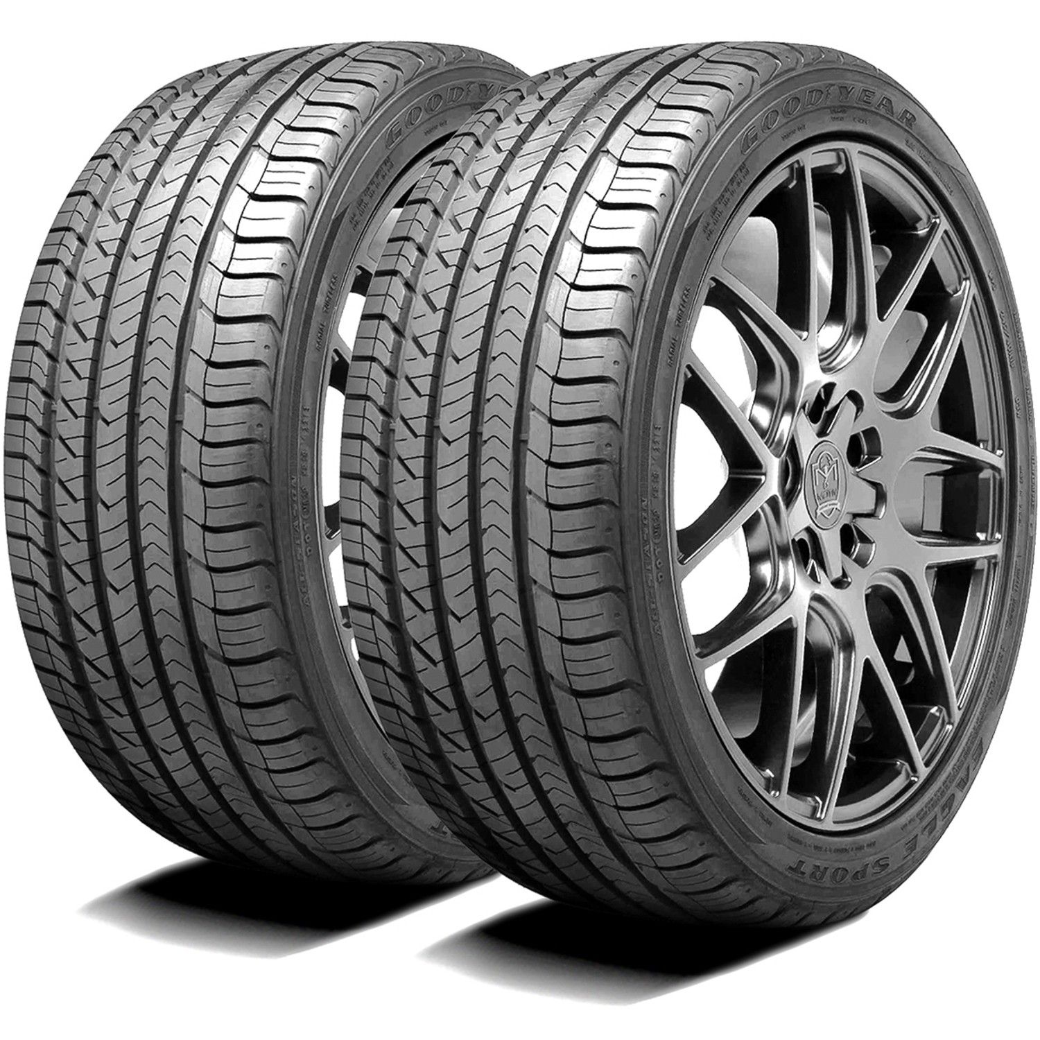 4 Tires Goodyear Eagle Sport All-Season 225/45R18 95W XL AS Performance A/S