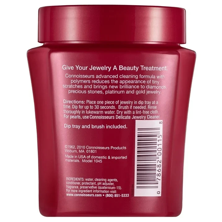 Jewelry Cleaner Solution Safely Clean All Jewelry Gold Silver Diamonds Stones