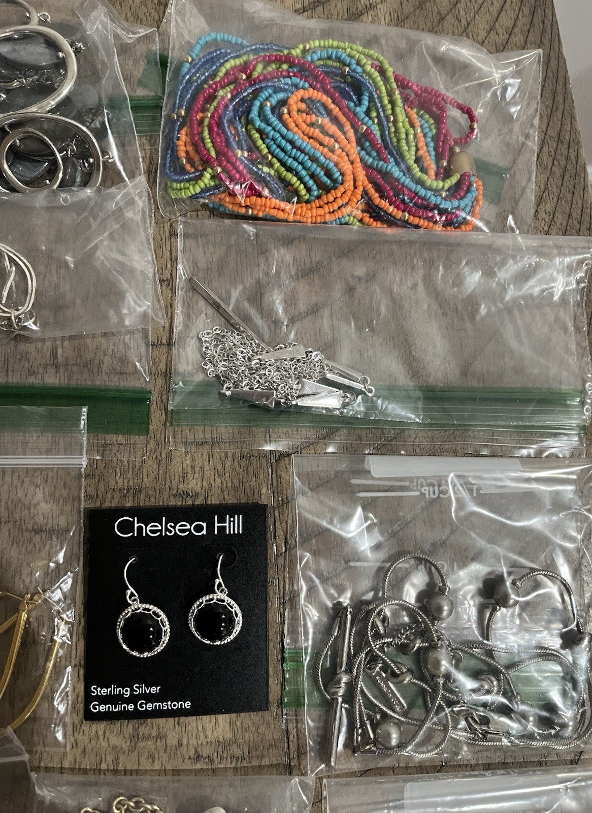 Unique Jewelry Lot. Silver, Gold, Black Tones. All Wearable. Vintage to Modern