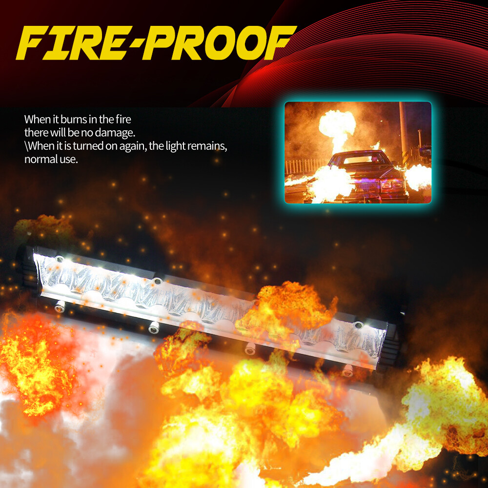 20inch LED Light Bar Dual Row Spot Flood Combo Offroad Truck SUV ATV 4X4 4WD