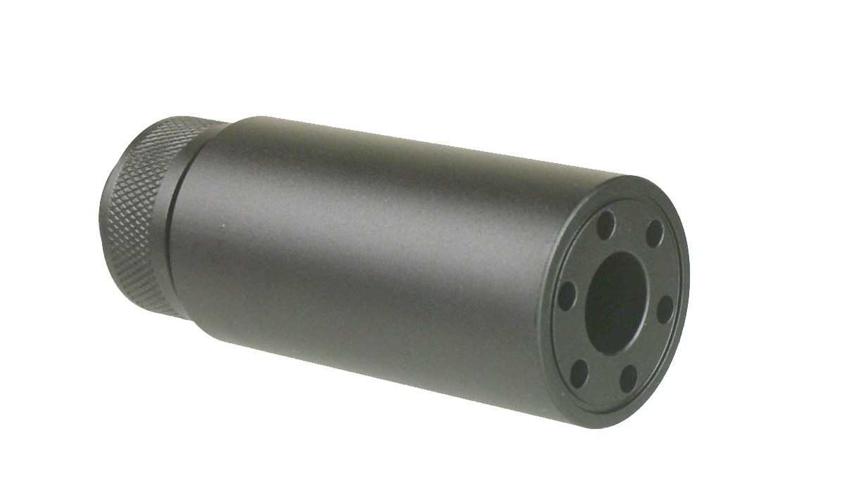 5/8x24 Thread 3.2 inch Compensator For 6.5Creedmoor Low Concussion Muzzle Brake