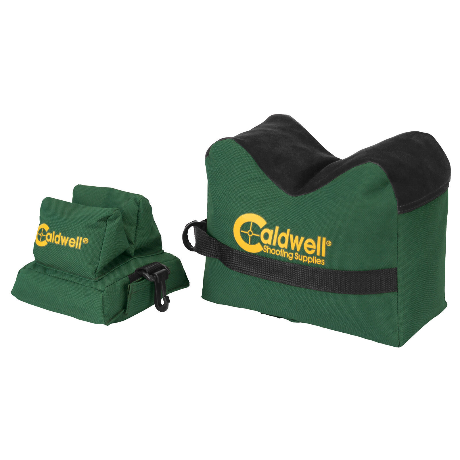 Caldwell Deadshot Shooting Bag w/Front Rear Combo Water Resistant Polyester GRN