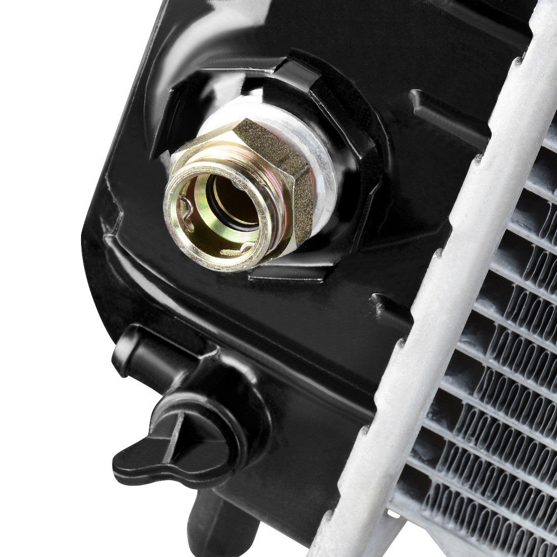 34" Radiator For Chevy Silverado Suburban 1500 2500 Tahoe GMC Yukon 5.3 6.0 6.2L