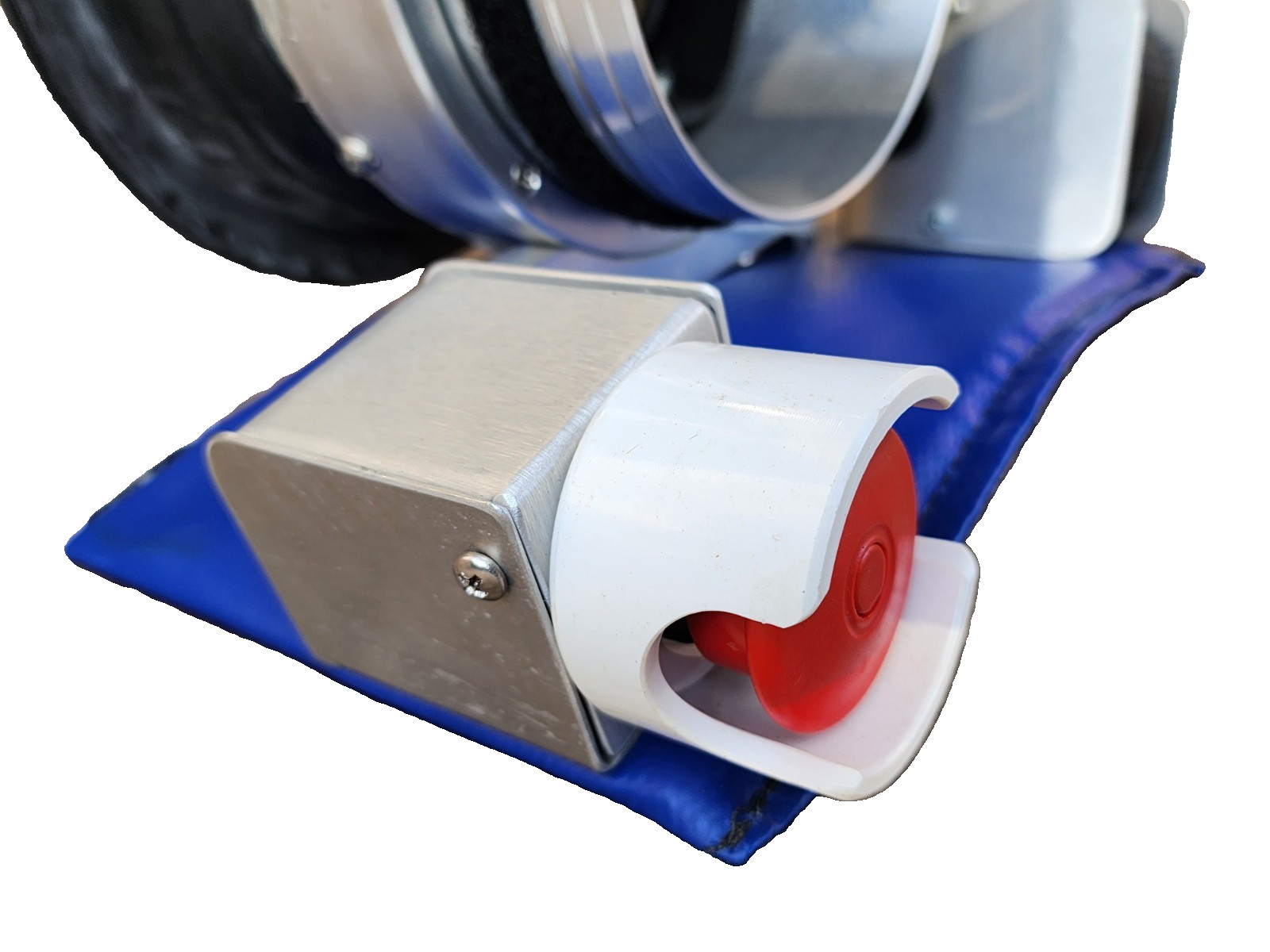 Industrial Dust Collector Systems 6'' Air Filtration Solutions Power STOP Switch