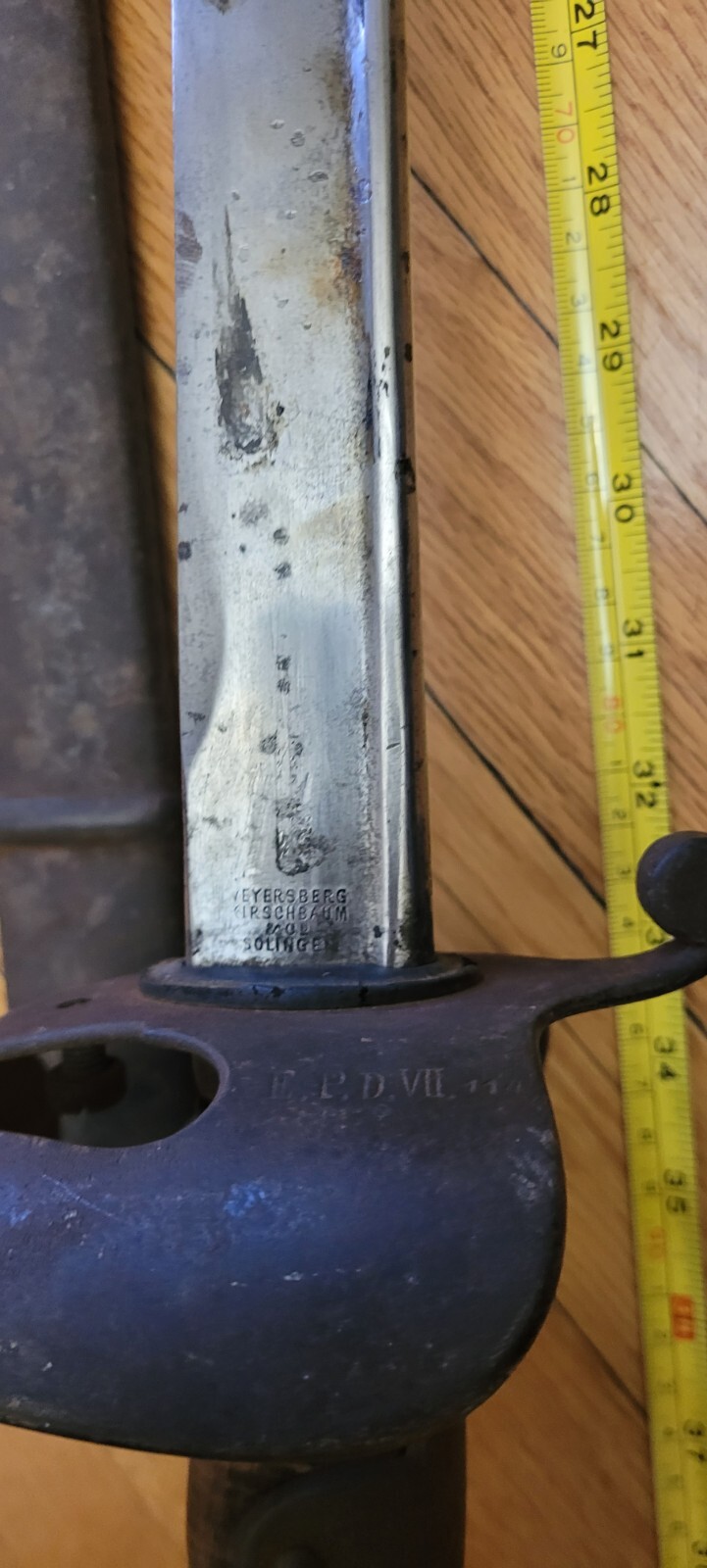 Heavy WWI Imperial Germany Dragoon cavalry sword