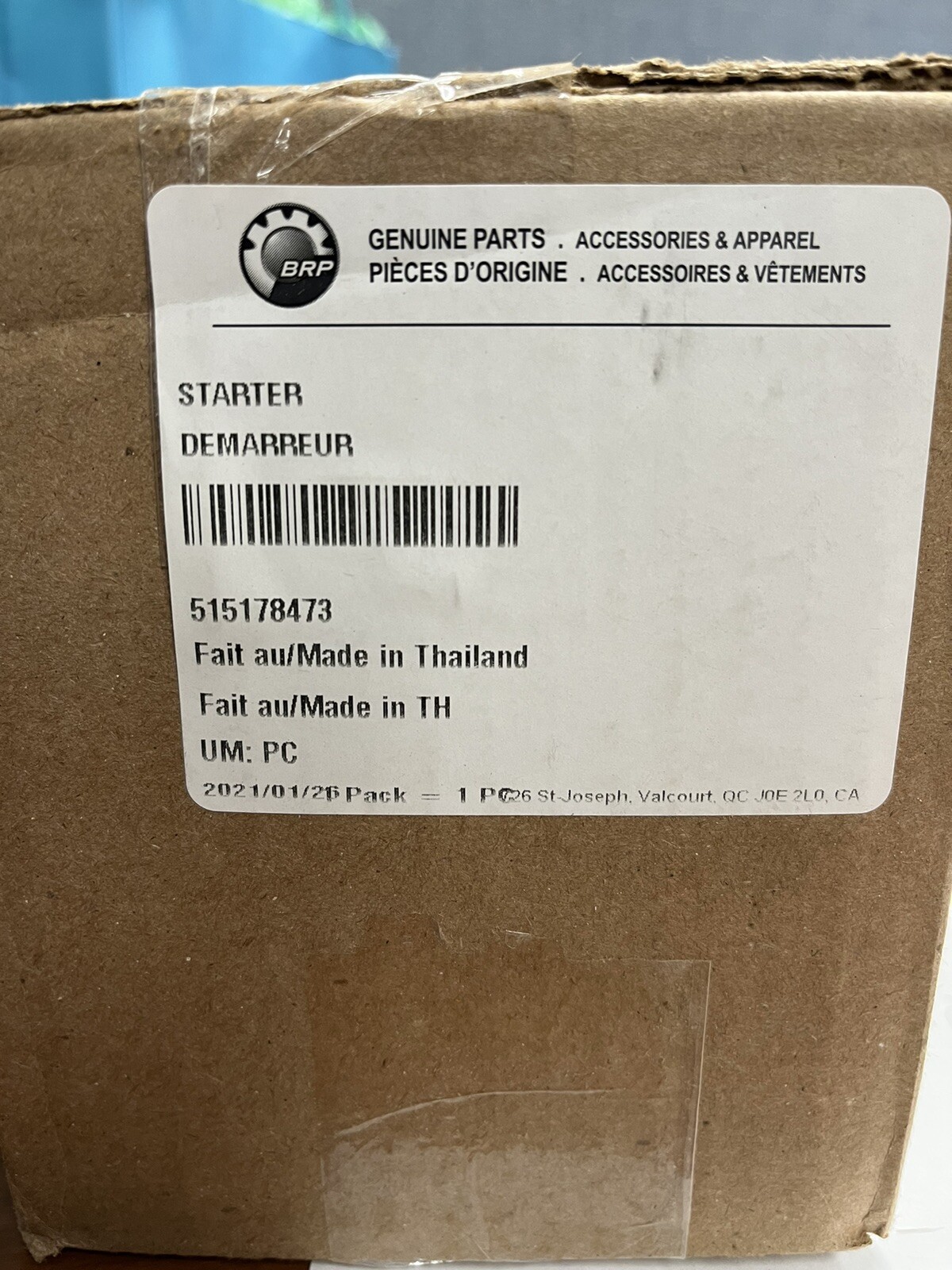 [Early SPECIAL] BRAND NEW “Genuine” Ski-Doo Starter 600/800 ETEC 515178473