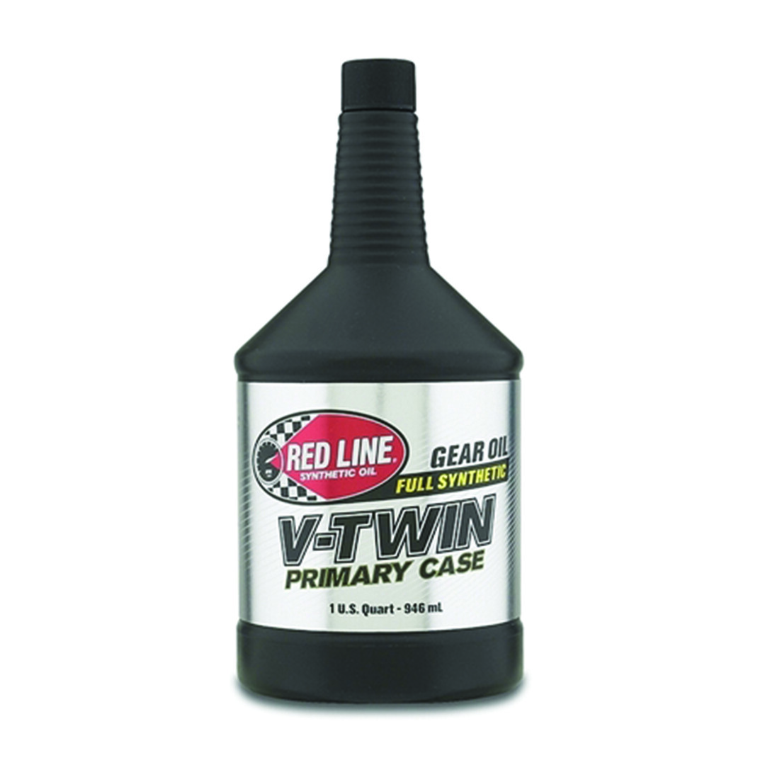 Red Line Synthetic 42904 V-Twin Primary Motorcycle Engine Oil 1 Quart Bottle