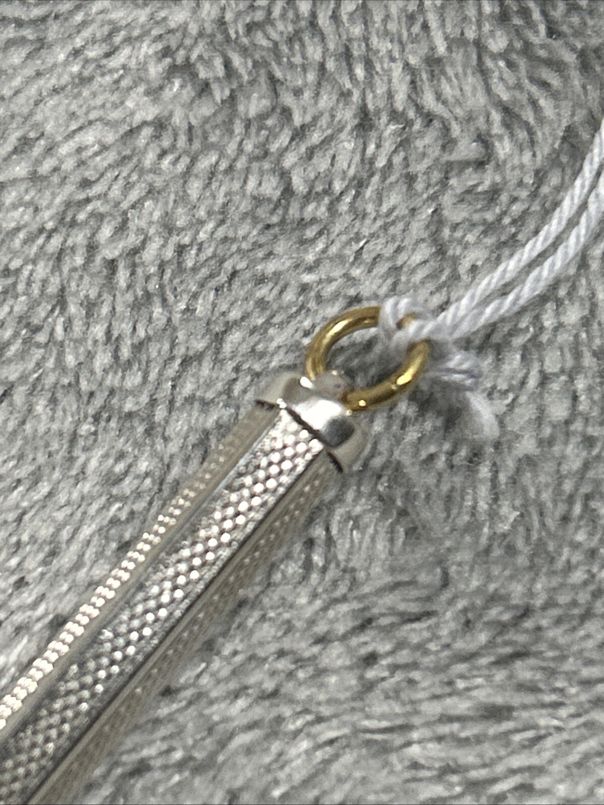 Vintage Bossert Erhard Sterling Silver Sliding Toothpick Retractable German NWT