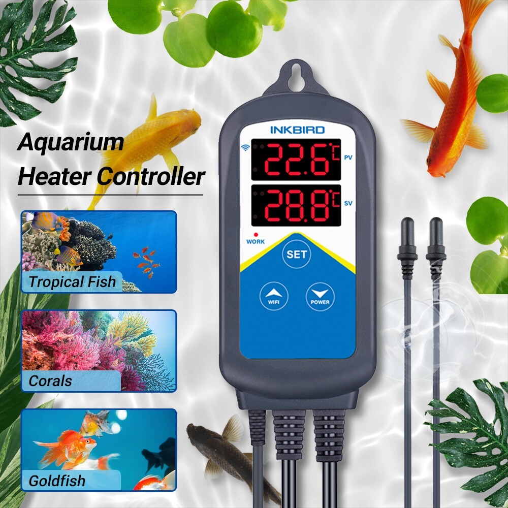 Inkbird Prewire WIFI Temperature Controller Thermostat ITC-306A Heat 2 Probe APP