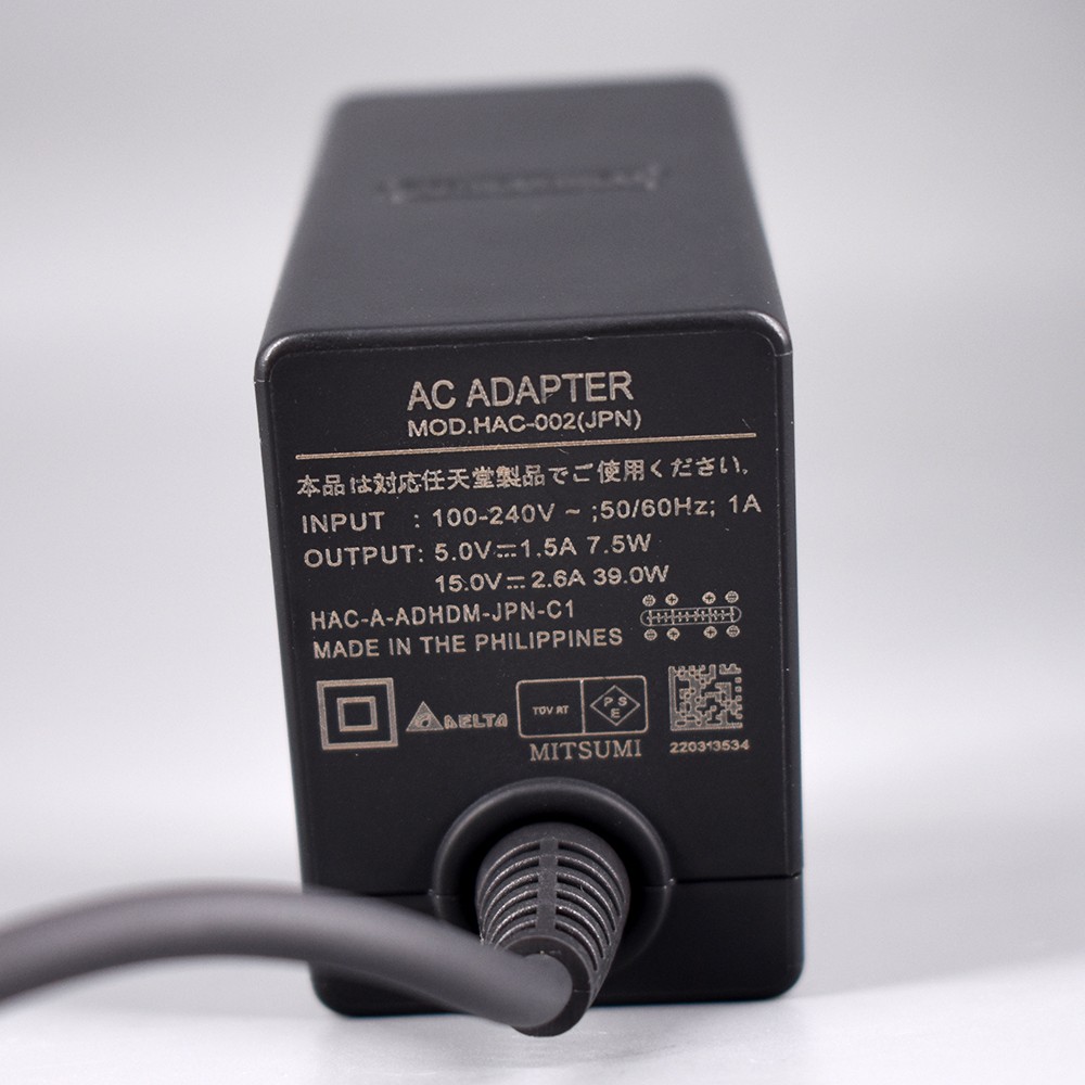 New Original Nintendo Switch +OLED AC Power Adapter Supply OEM Charger HAC-002