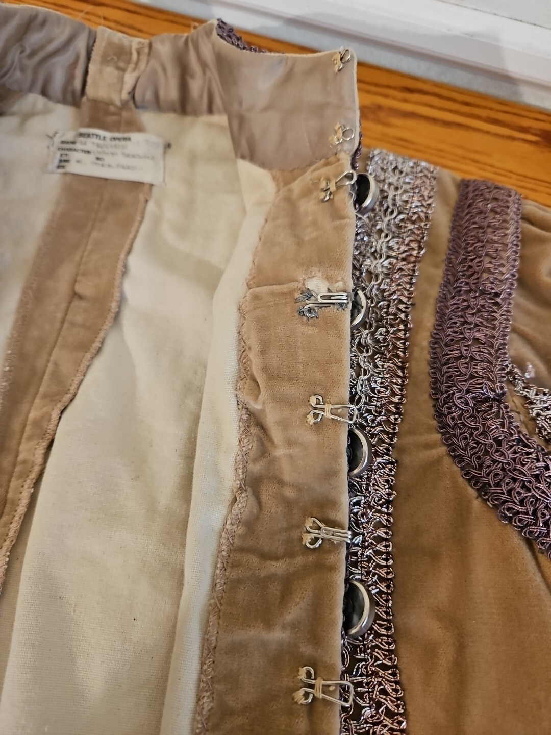 SEATTLE OPERA LA TRAVIATA Jacket Costume Size Small