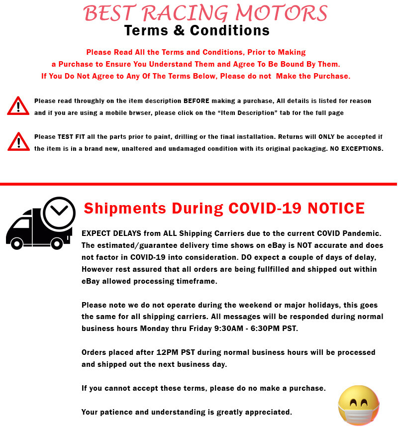 For 2005-2010 Honda Odyssey OE Style Rear Bumper Lip (Urethane)