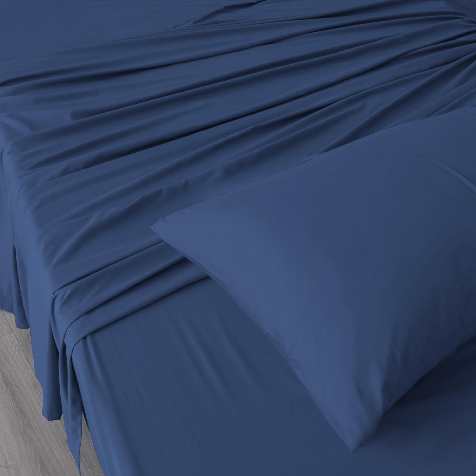 SpringSpirit RV Queen Sheets Super Soft RV Short Queen Bed Sheet Set 4 Piece Dee