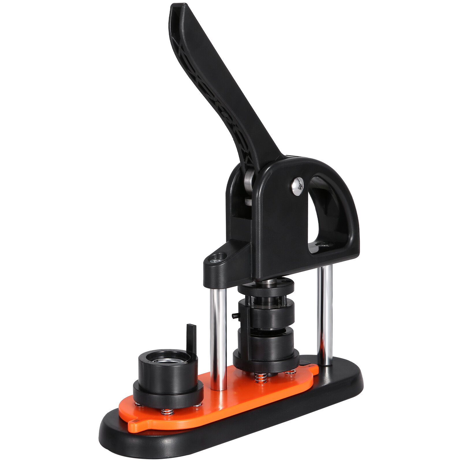 VEVOR Button Maker Machine Badge Maker 0.98" 25mm 500 Button Parts+Circle Cutter