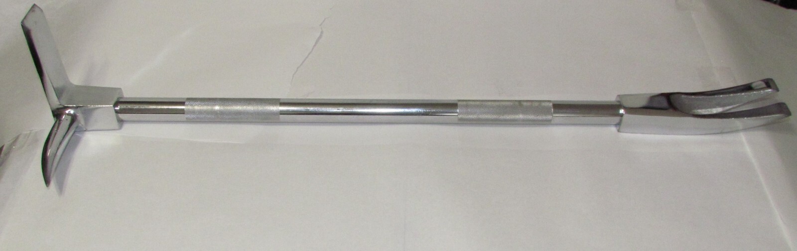 36" Hooligan Tool with Nickel Finish. Hardened High Carbon Steel. 11 Lbs – z1