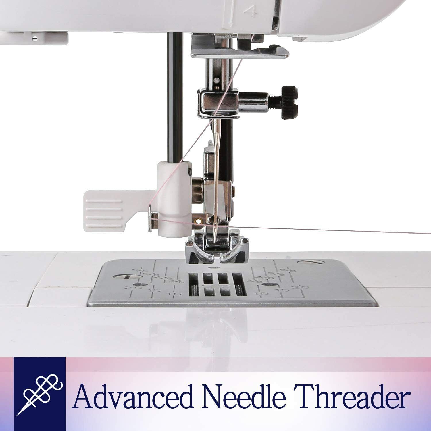 2200 Sewing Machines Embroidery Machine with 60 Built-in Stitches Portable