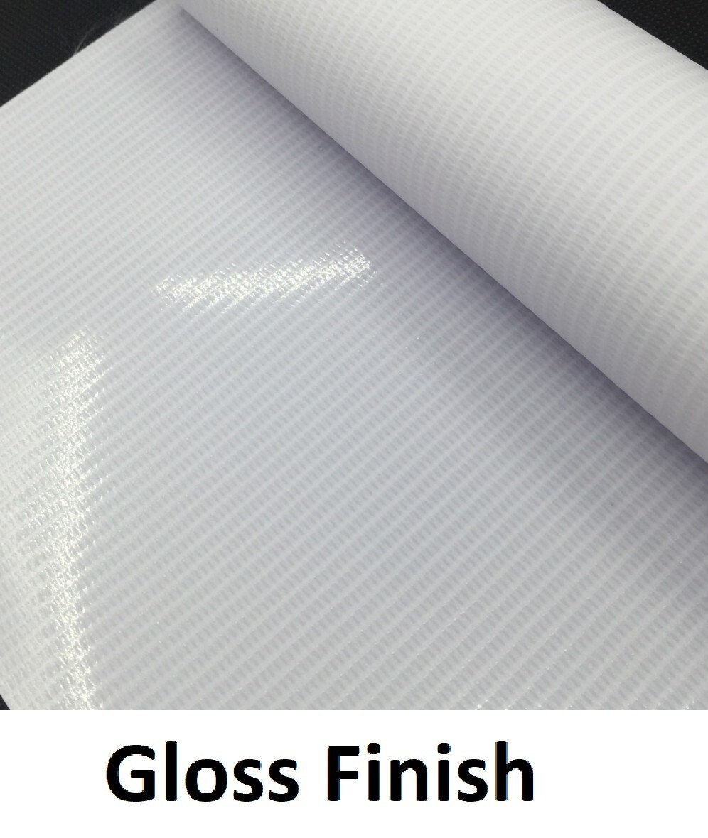 13oz Gloss Scrim Banner PVC Vinyl 25" in x 150' feet