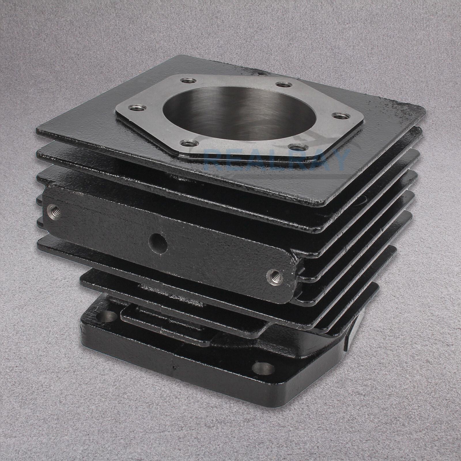 For 1976-1988 EZGO 2 Cycle Gas Golf Cart Top End Rebuild Kit Cylinder & Piston