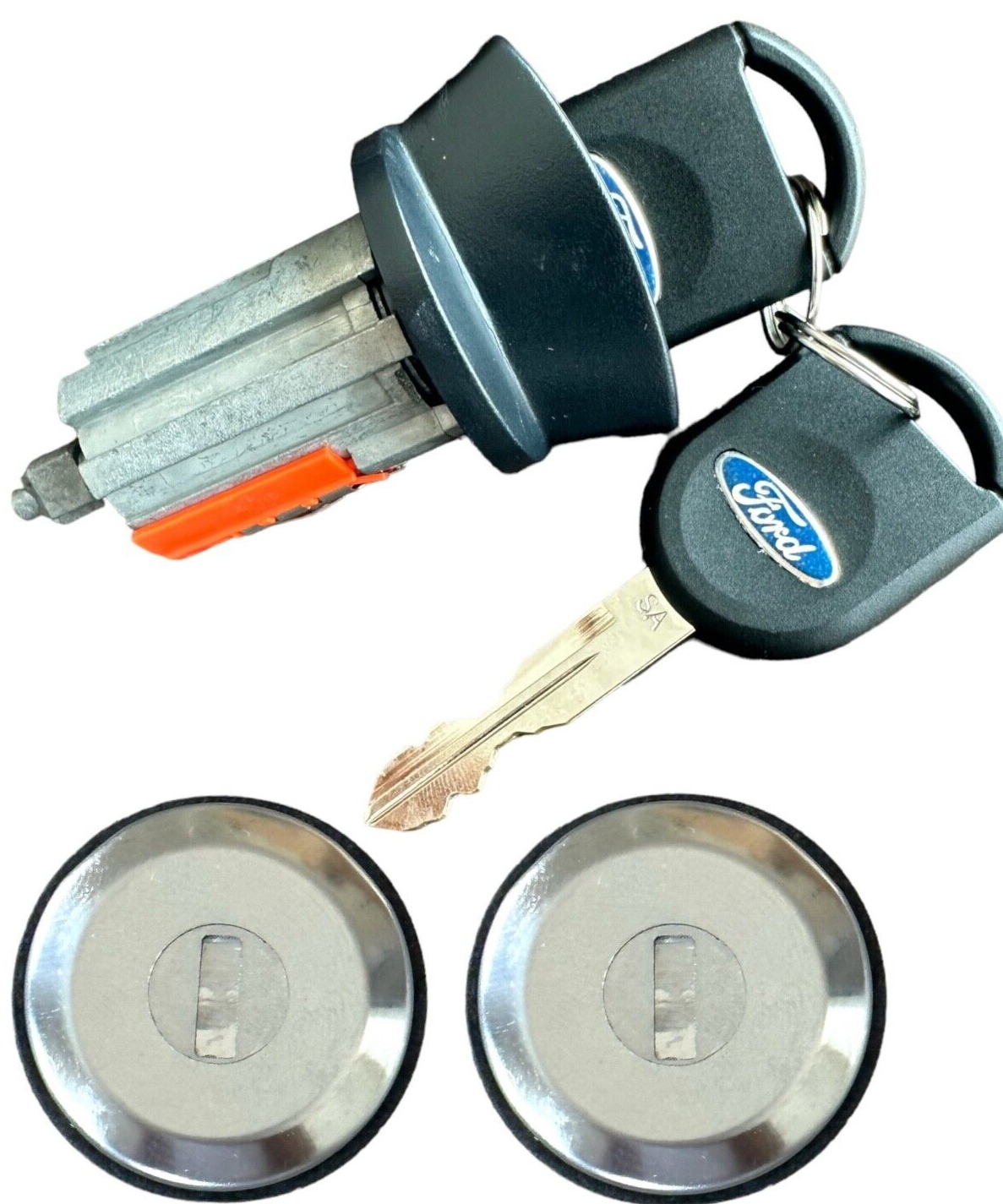 Ford Ranger 2001-2011 Ignition Switch Lock Cylinder & Door Set 2 PATS Keys