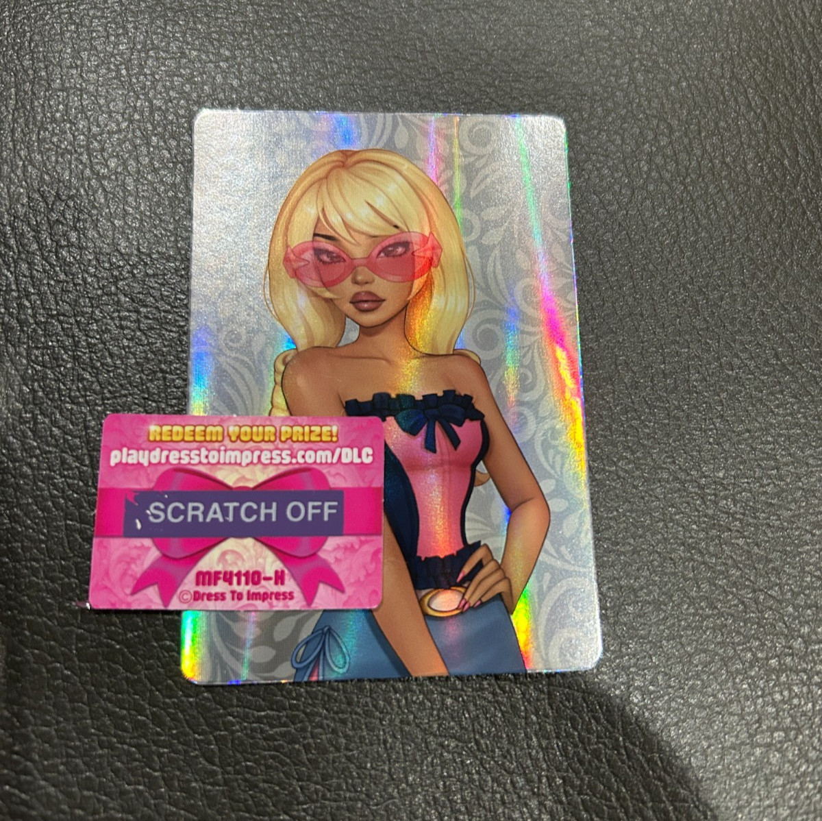 Dress To Impress Series 2 DLC Denim Y2K Toy Code H Sent Fast Via Ebay Msg