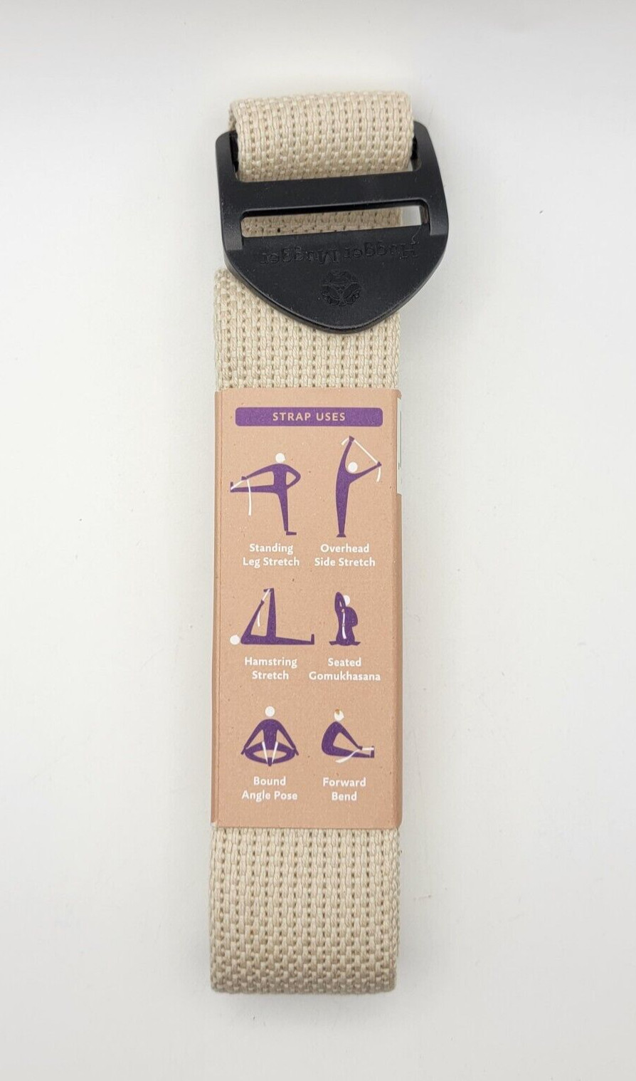 HUGGER MUGGER 6' COTTON YOGA STRAP NEW