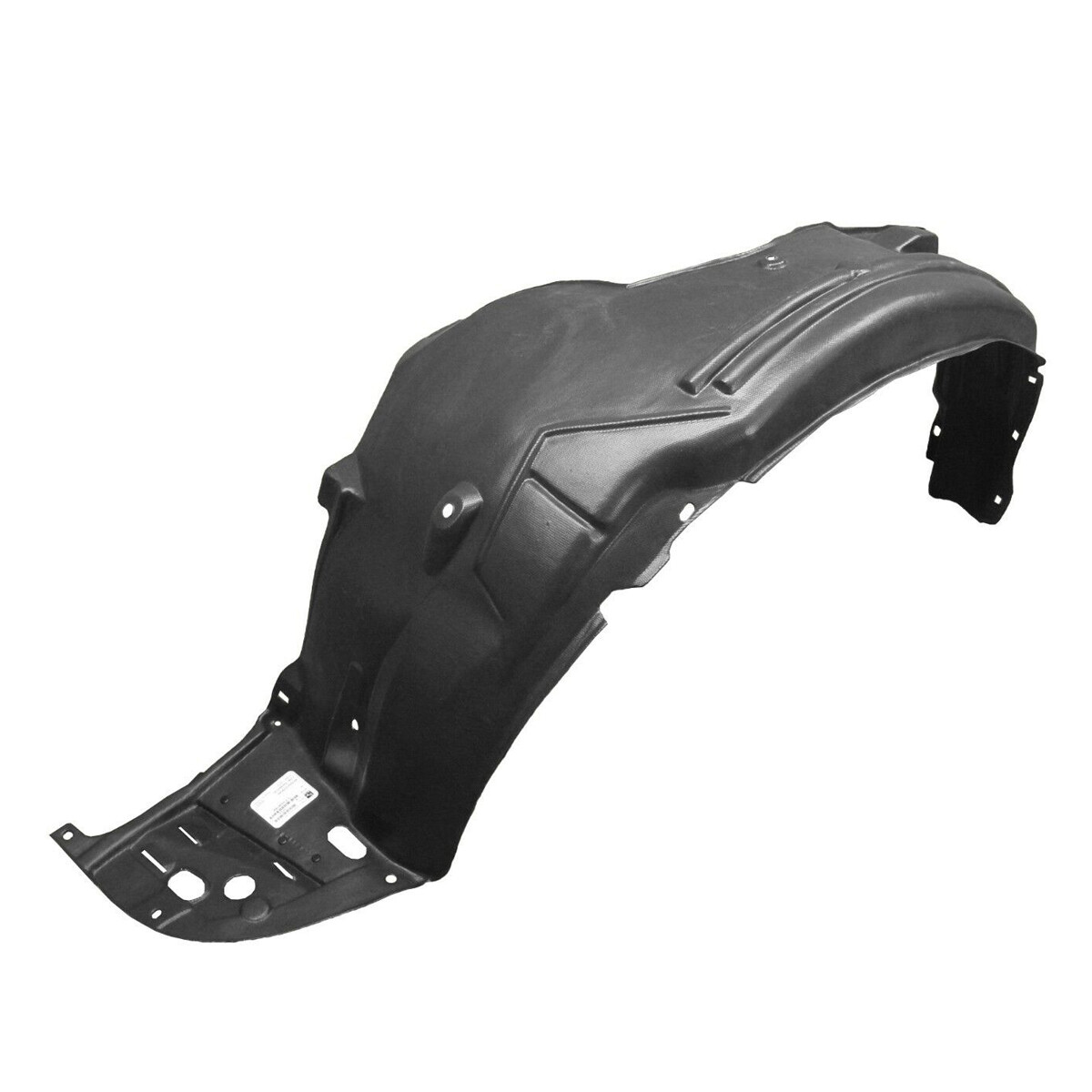 Front Fender Liner Set w/ Clips For 2013-2015 Honda Accord Sedan