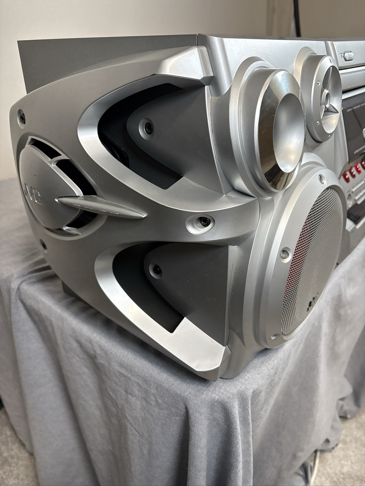 JVC CA-MXG500 Stereo Receiver System MX-G500 130W With Speakers Tested