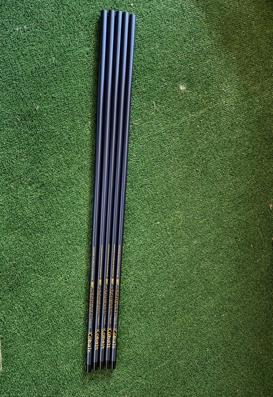 NEW BGT TOUR STABILITY SHAFT COBALT BLUE Includes Choice Tip 355 / 370 / 390