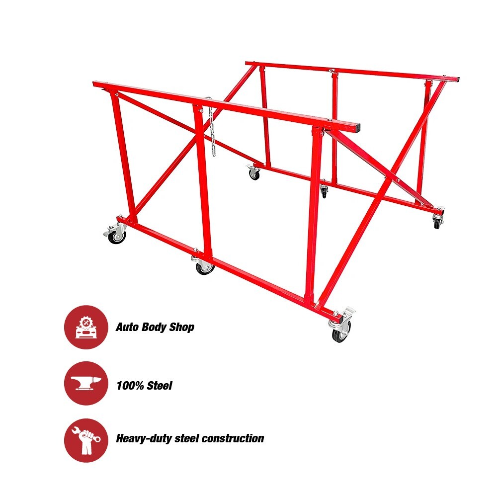 Pick Up Bed Dolly - Easily Fold Large Auto Body Truck Bed Cart Holds up to 800lb