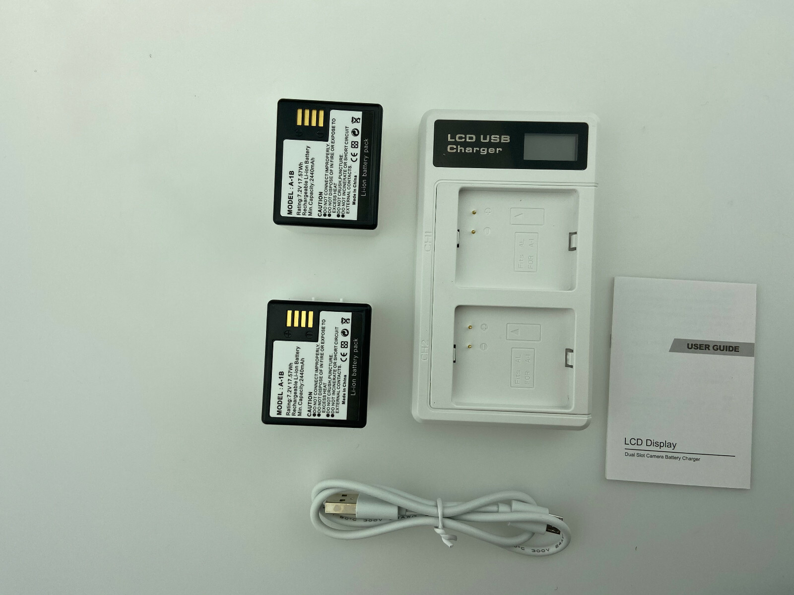 2-Pack Battery & Dual Charging Station for Arlo PRO, PRO 2, LIGHT Camera VMA4400