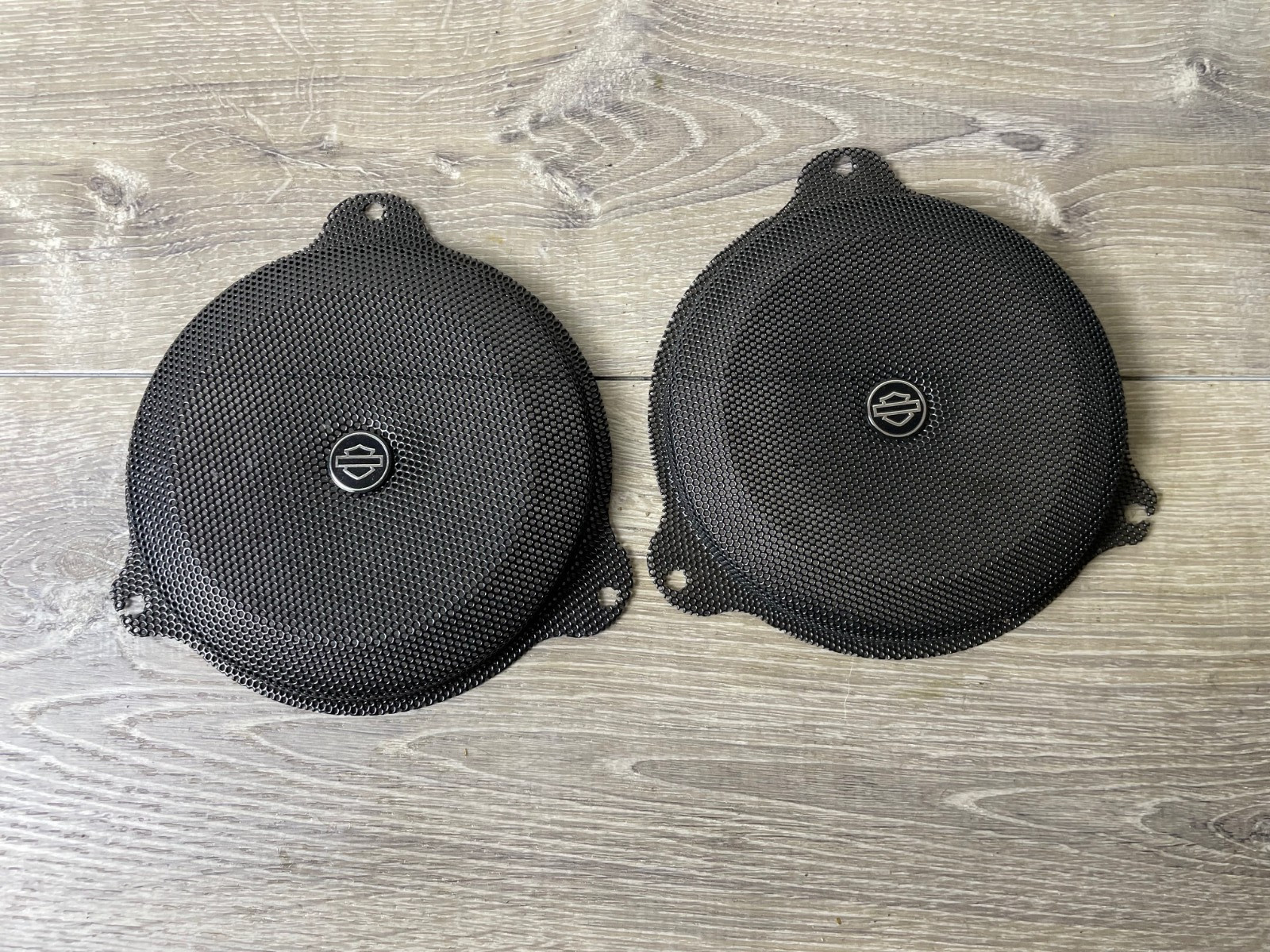 14-23 Harley Touring Boom Audio Bar & Shield Front Fairing Speaker Grilles OEM