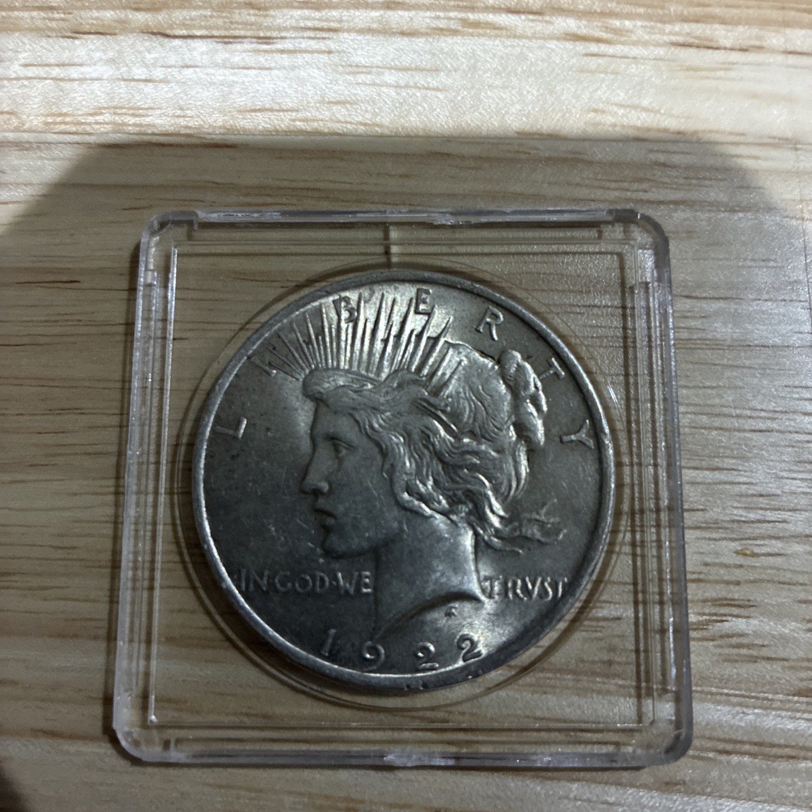 1922 Peace Silver Dollar Coin ,In God We Trust Peace , Collector