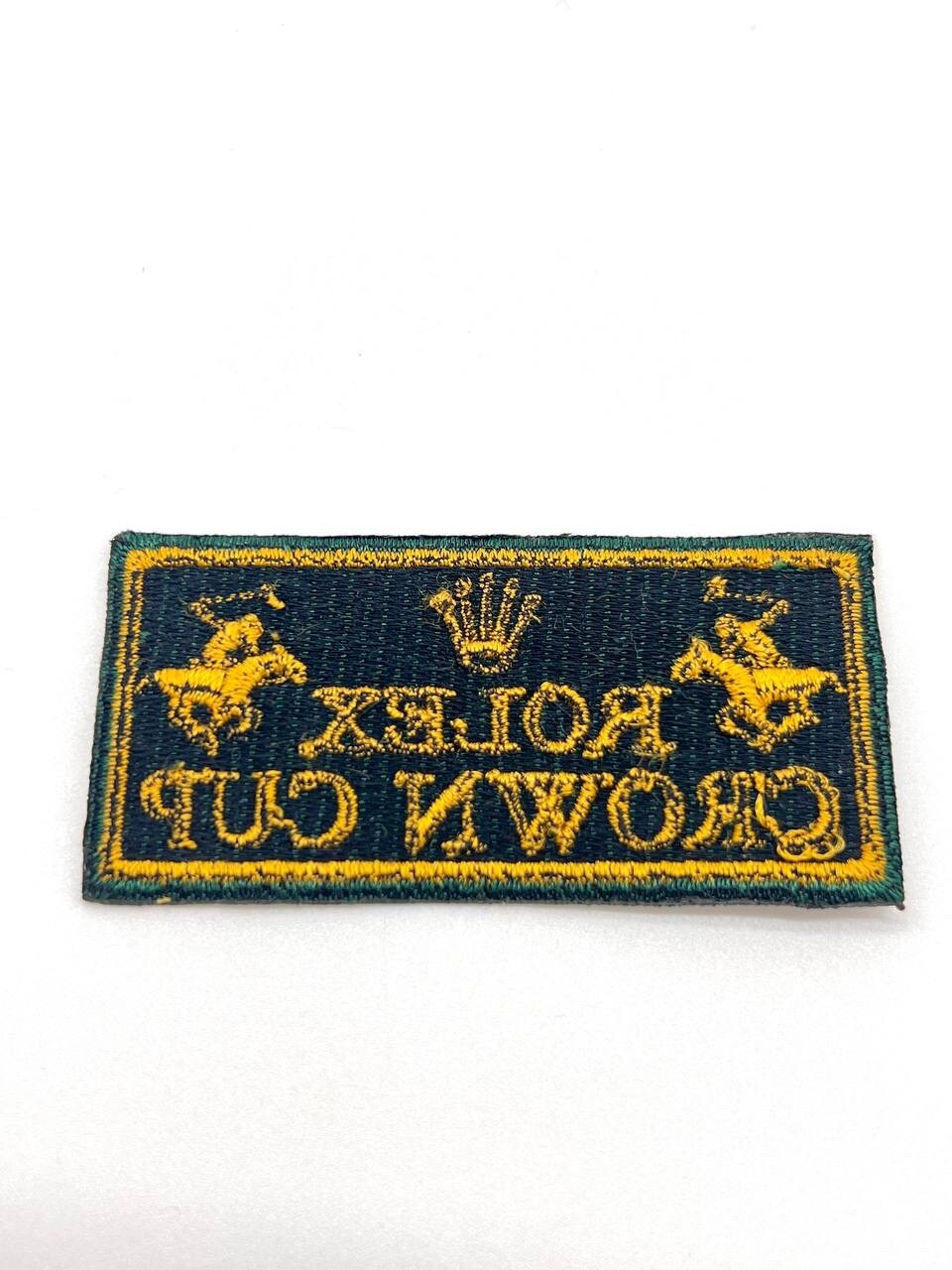 ONE LOT X3 ROLEX EMBROIDERED PATCH TENNIS CROWN CUP ROLEX WATCH CHAMPIONSHIP