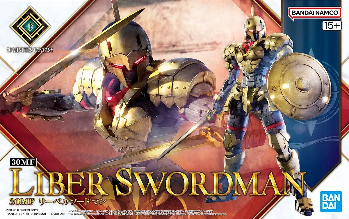 Bandai 30MF 30 Minutes Fantasy Liber Swordman 1/144 Scale Model Kit