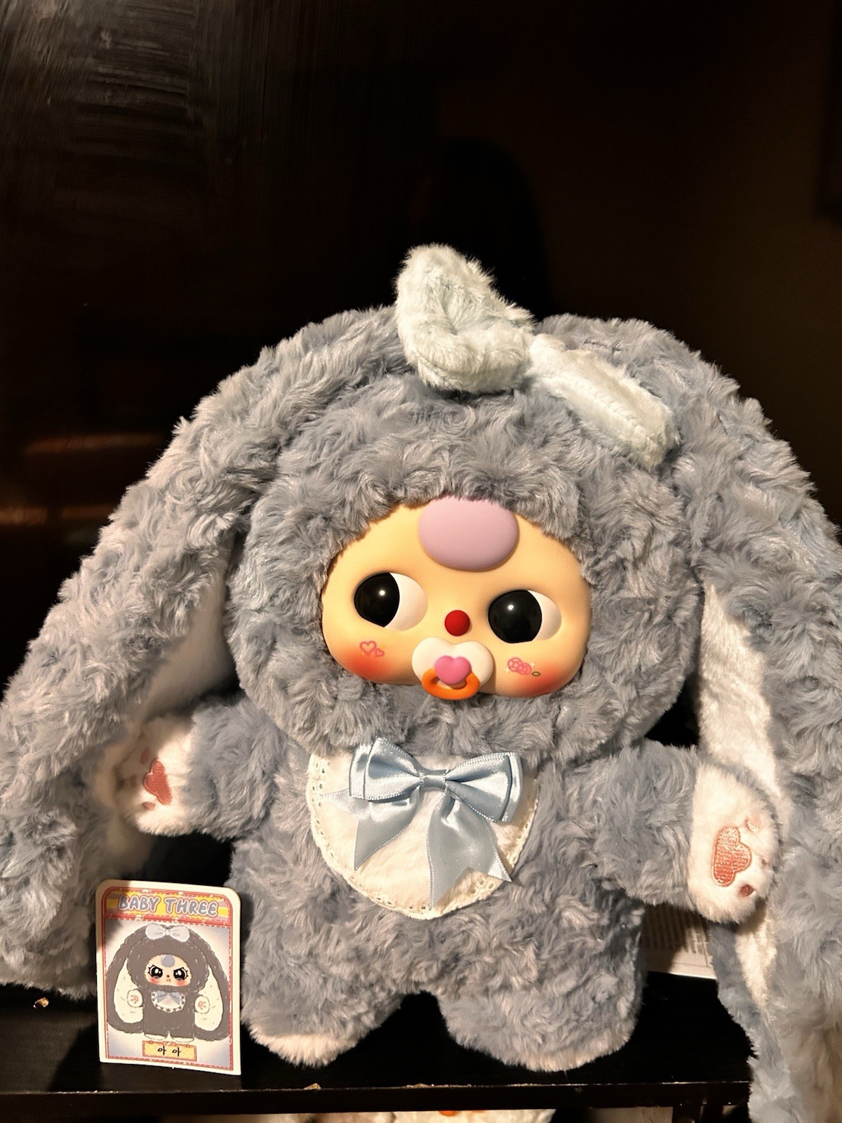 Cute Plush Baby Three Bunny Plush Original Box