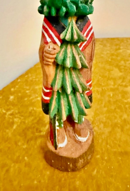 Original Kachina Wood Carving Doll - MORNING KACHINA, 7.5" Tall, By
