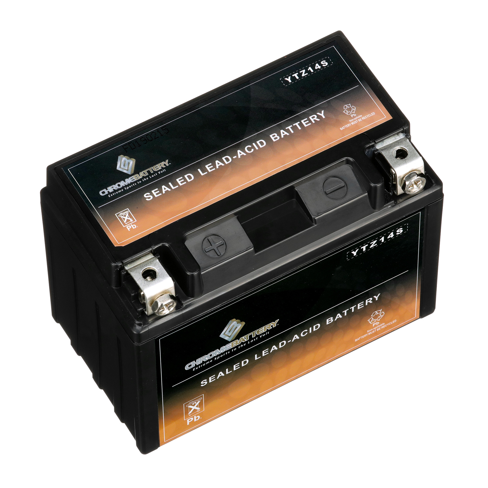 YTZ14S-BS High Performance Rechargeable Power Sports Battery