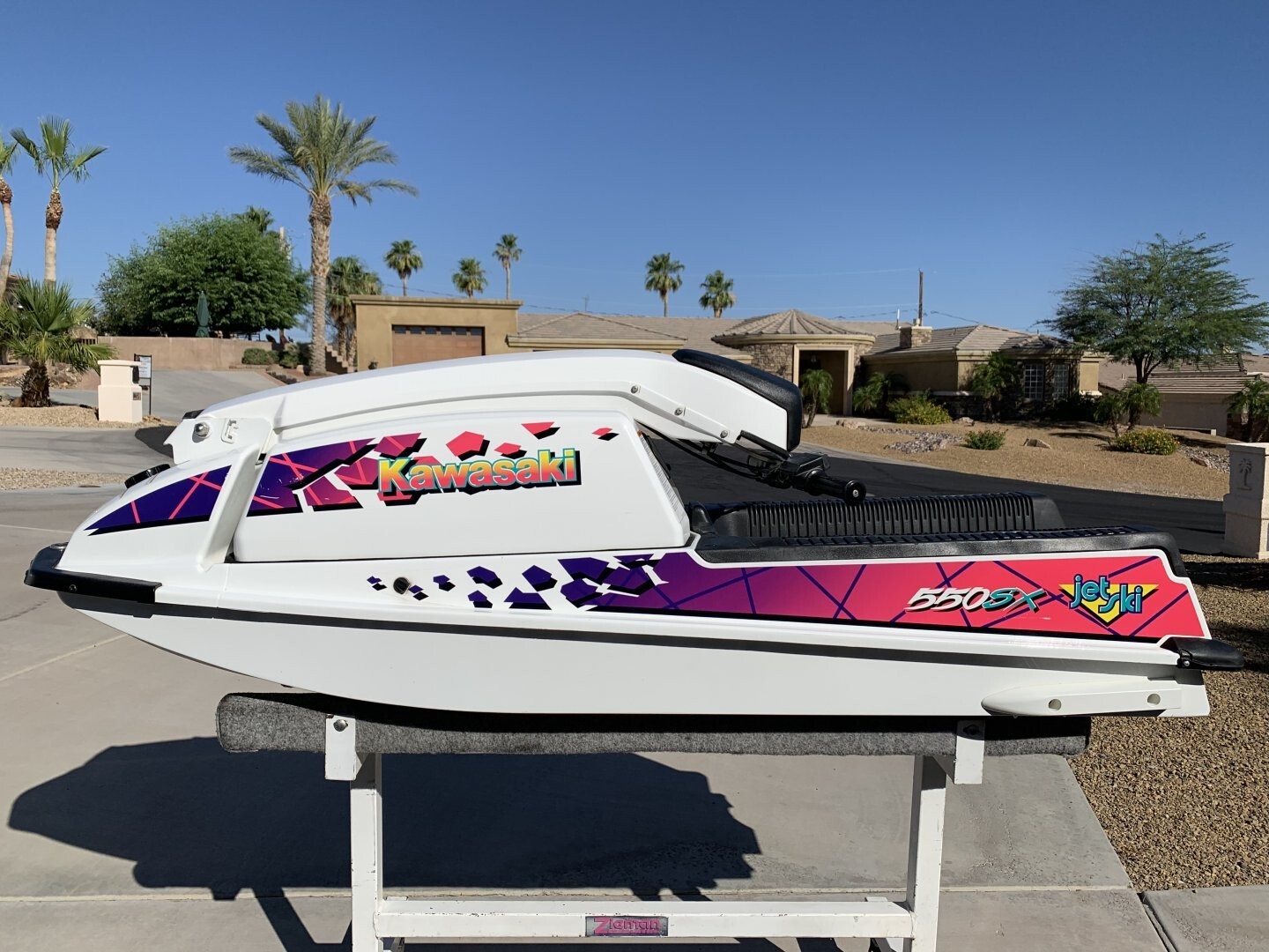 Kawasaki jet ski 550sx 1994 decal graphics sticker full kit 550 sx