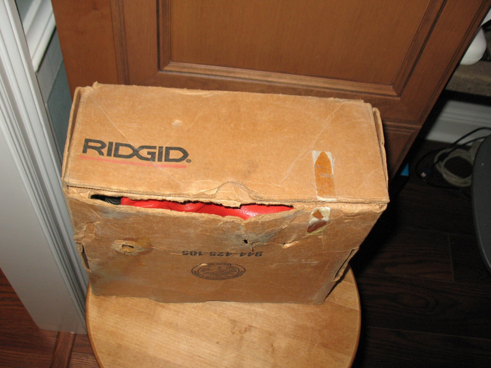 RIDGID BC410P Bench Chain Vise, 1/2 inch to 4- 1/2 inch Bench Vise