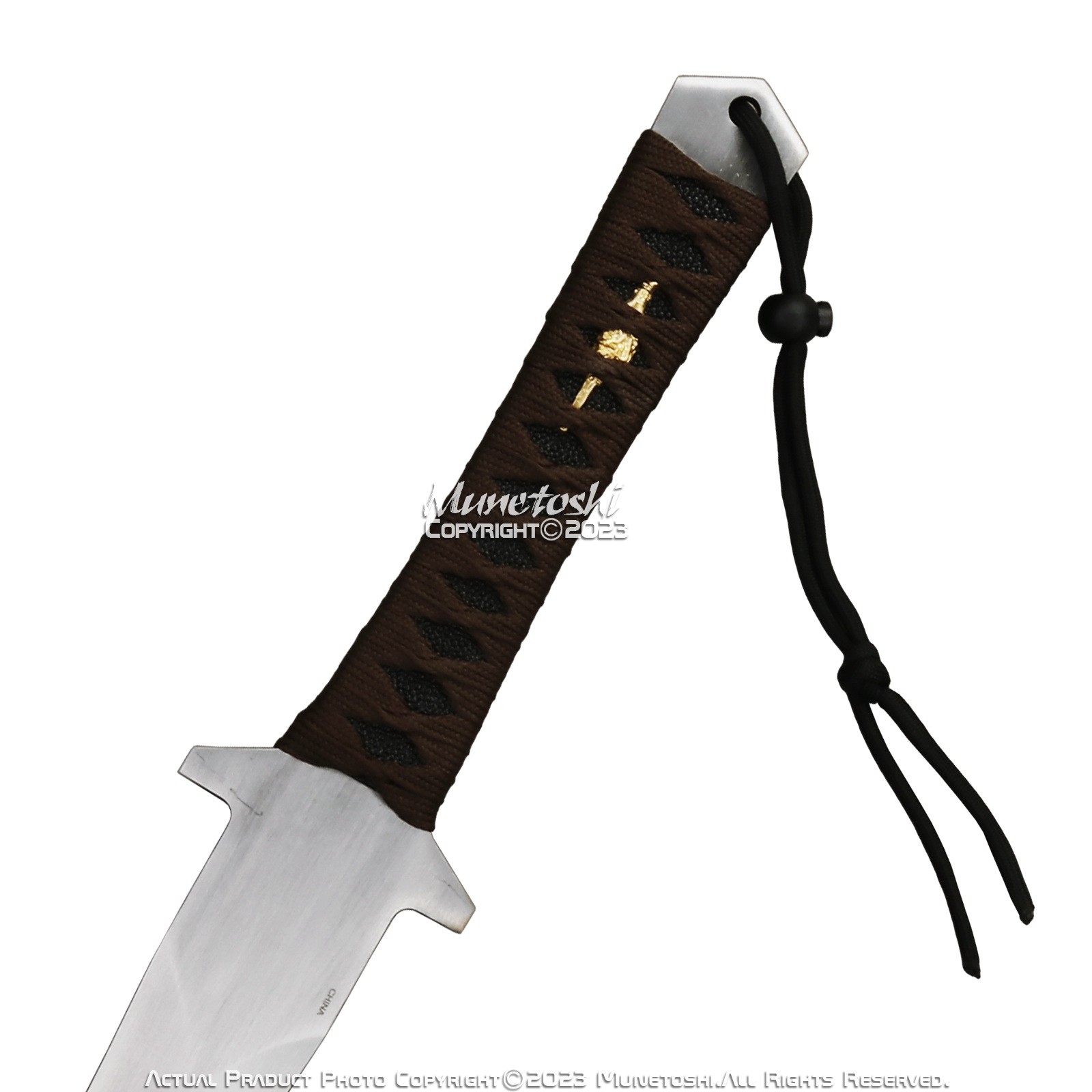 34” Functional Sword Gladius Spartan Machete 1060 Carbon Steel Sharp Full Tang