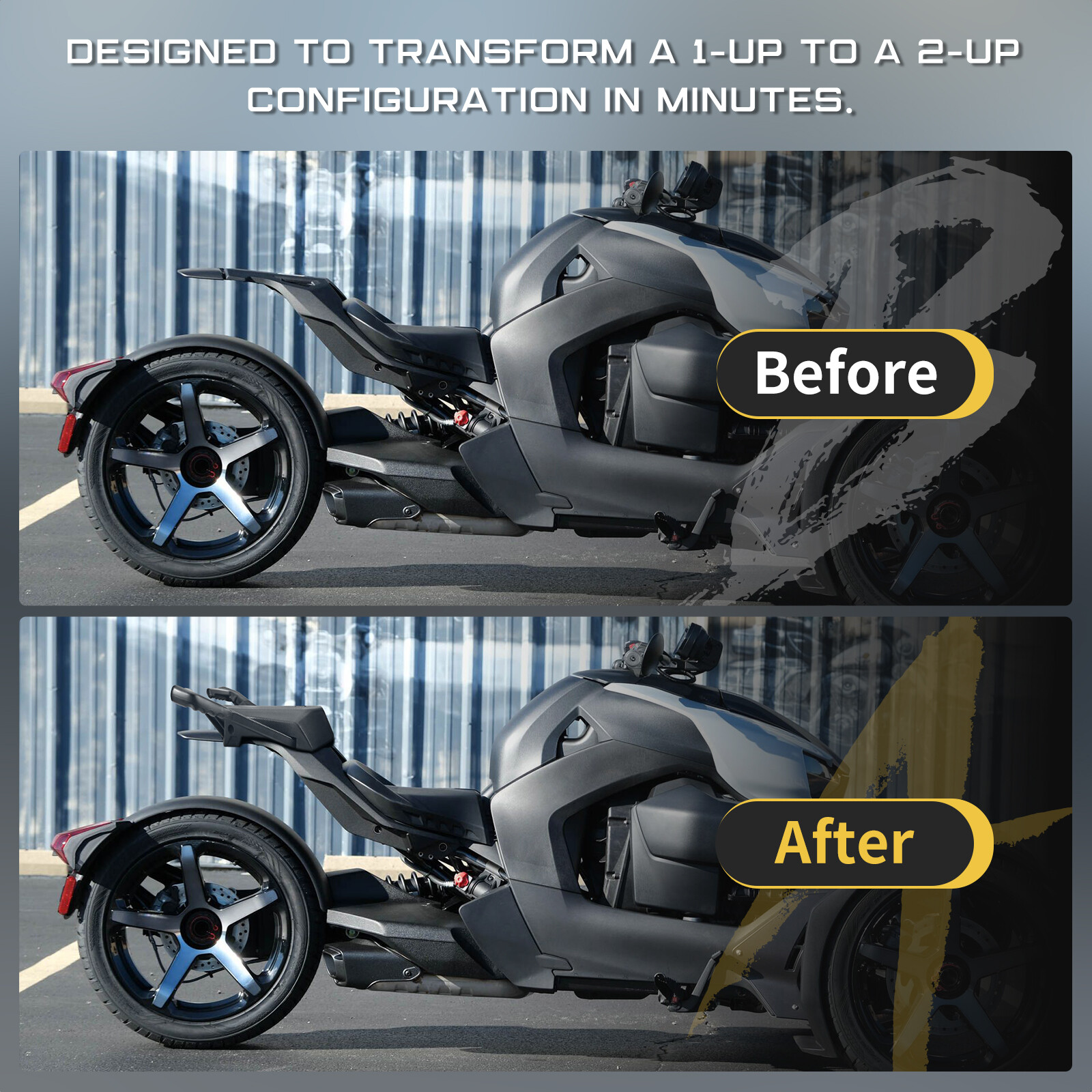 Passenger Seat For Can Am Ryker 600 900 2019 2020 2021 2023 2024 2025 #219400842