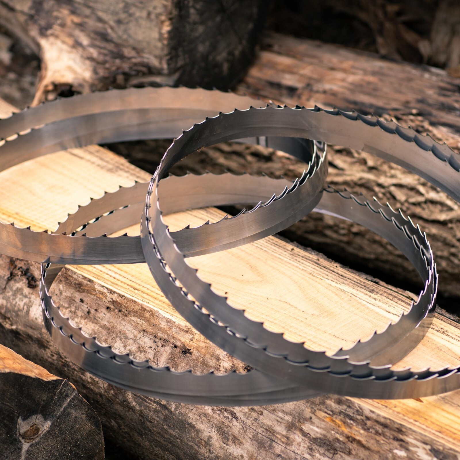 NEW Wood-Mizer 126" DoubleHard Sawmill Bandsaw Blades for LX30 Sawmills - 5 Pack