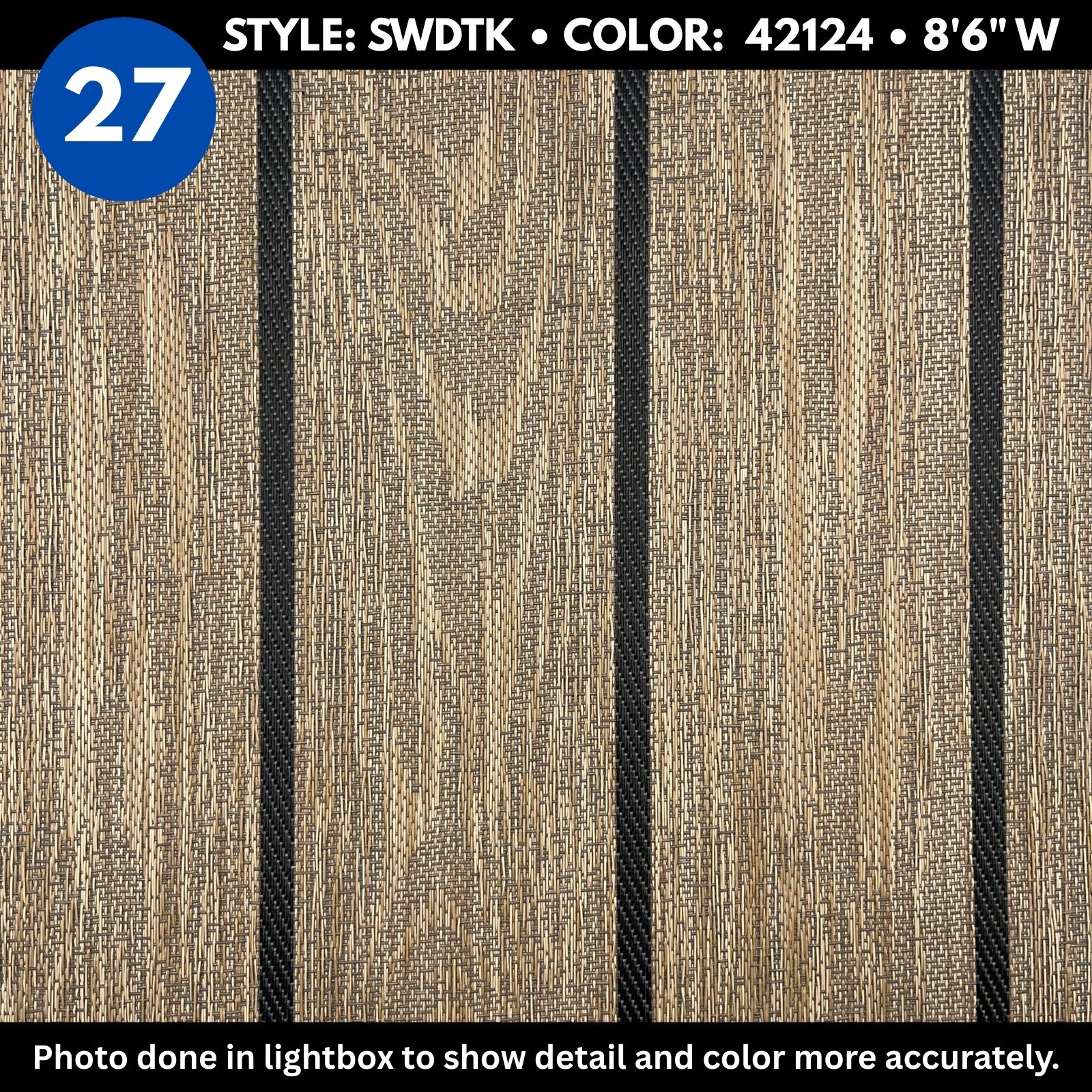 Woven Vinyl Flooring | Samples - 4.5" X 4.5" - Samples 25 - 46